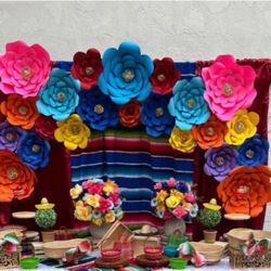 Flores De Papel Fiesta MEXICANA
