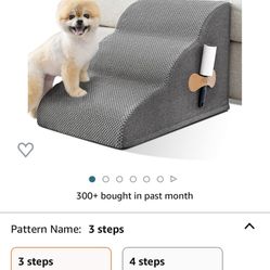 Dog stairs.