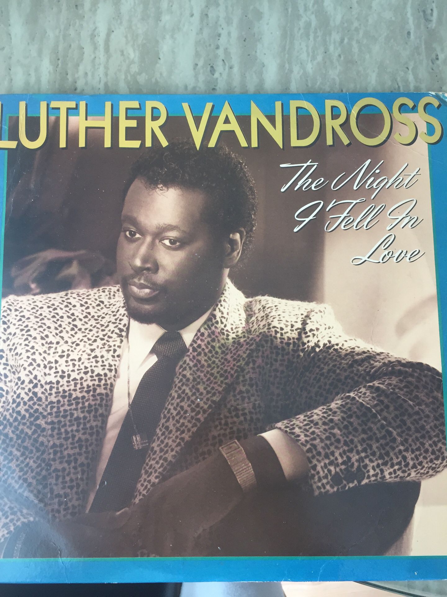 Luther Vandross vynil record