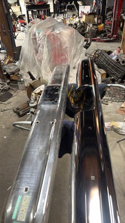 Chrome Classic Car Bumpers Pair Chevrolet c10  1969