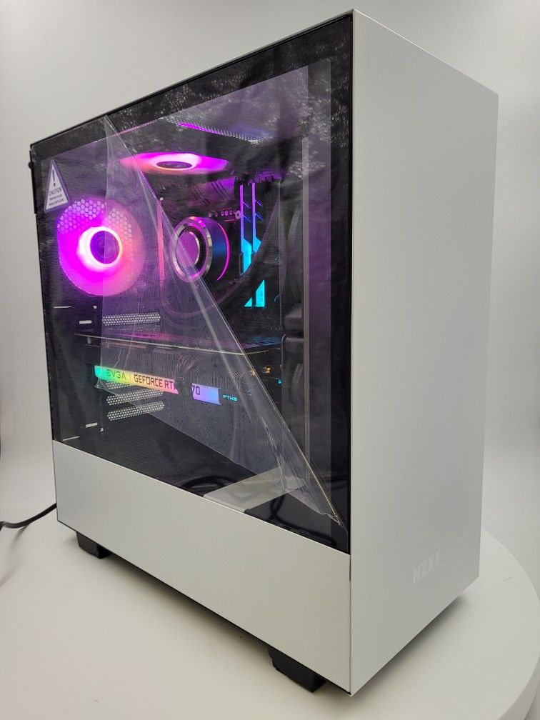 RTX 3070 Gaming Desktop PC Intel I7 10700K 16GB 1TB SSD 650W Windows 10 Computer RTX3070