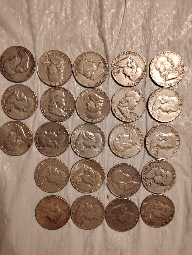 Liberty Half Dollars 23 For $220. 