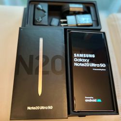  Samsung Galaxy Note 20 Ultra 128GB Unlocked Android