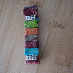 Natural stone stretchable bracelet