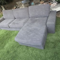 L sofa Ikea Grey