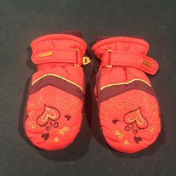 Girls Mittens. Size S/M