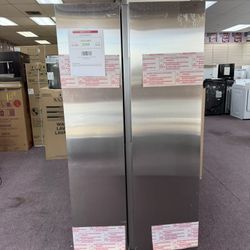 Refrigerator, Samsung Brand New 36” Side By Side Refrigerator 