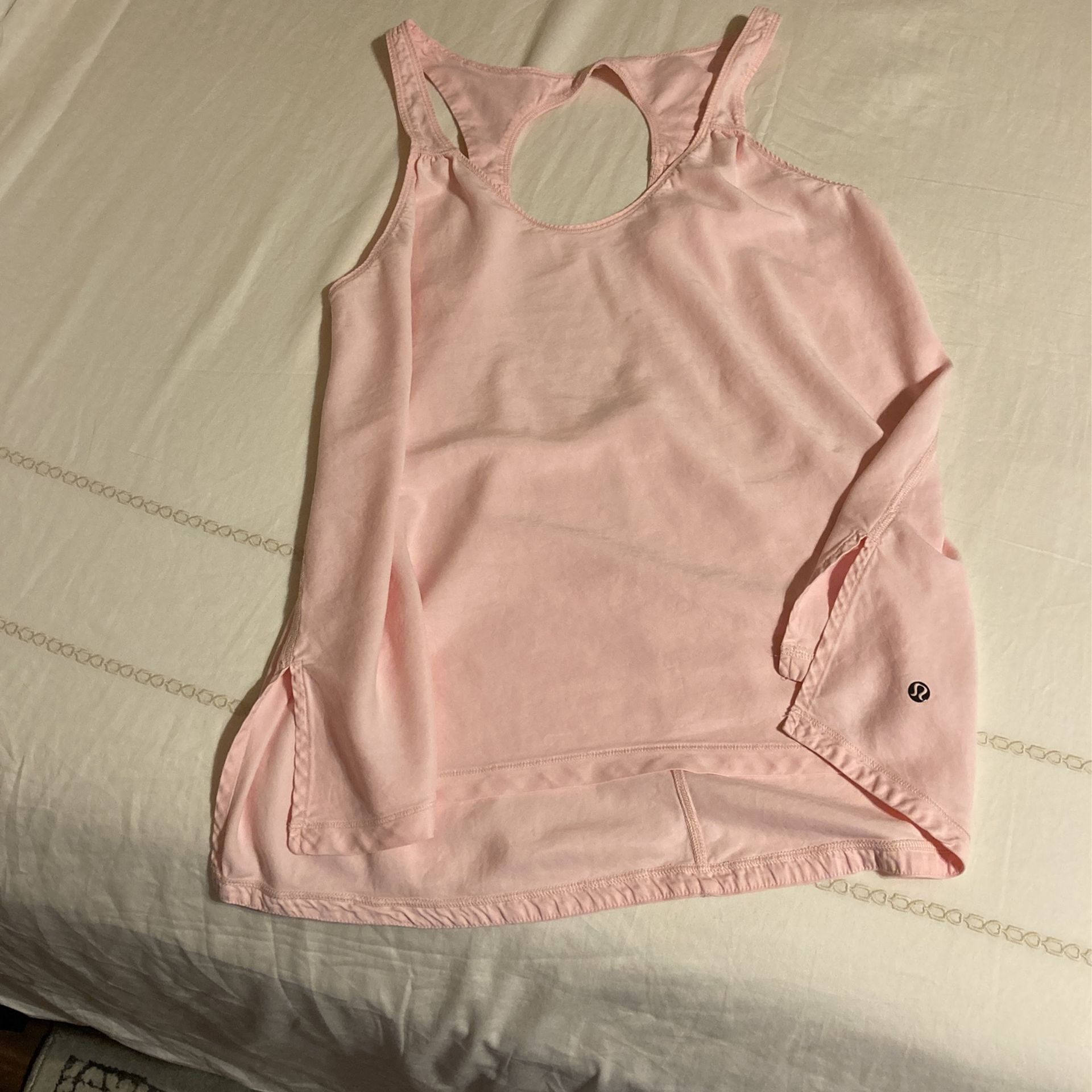 LuLu Mellon Light Pink Tank Top