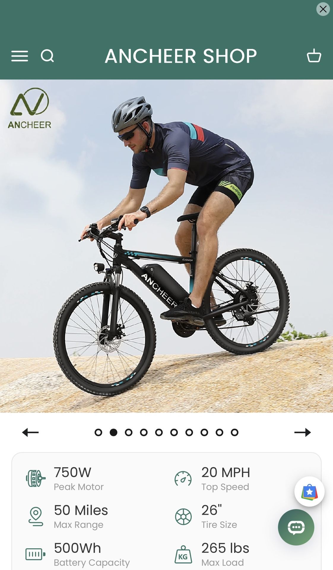 Ancheer E Bike