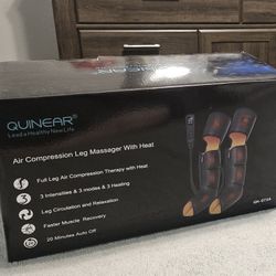 Air Compression Heated Leg Massager