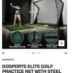 GoSports Elite 10x7 Golf Net