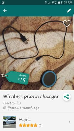wireless charger.
