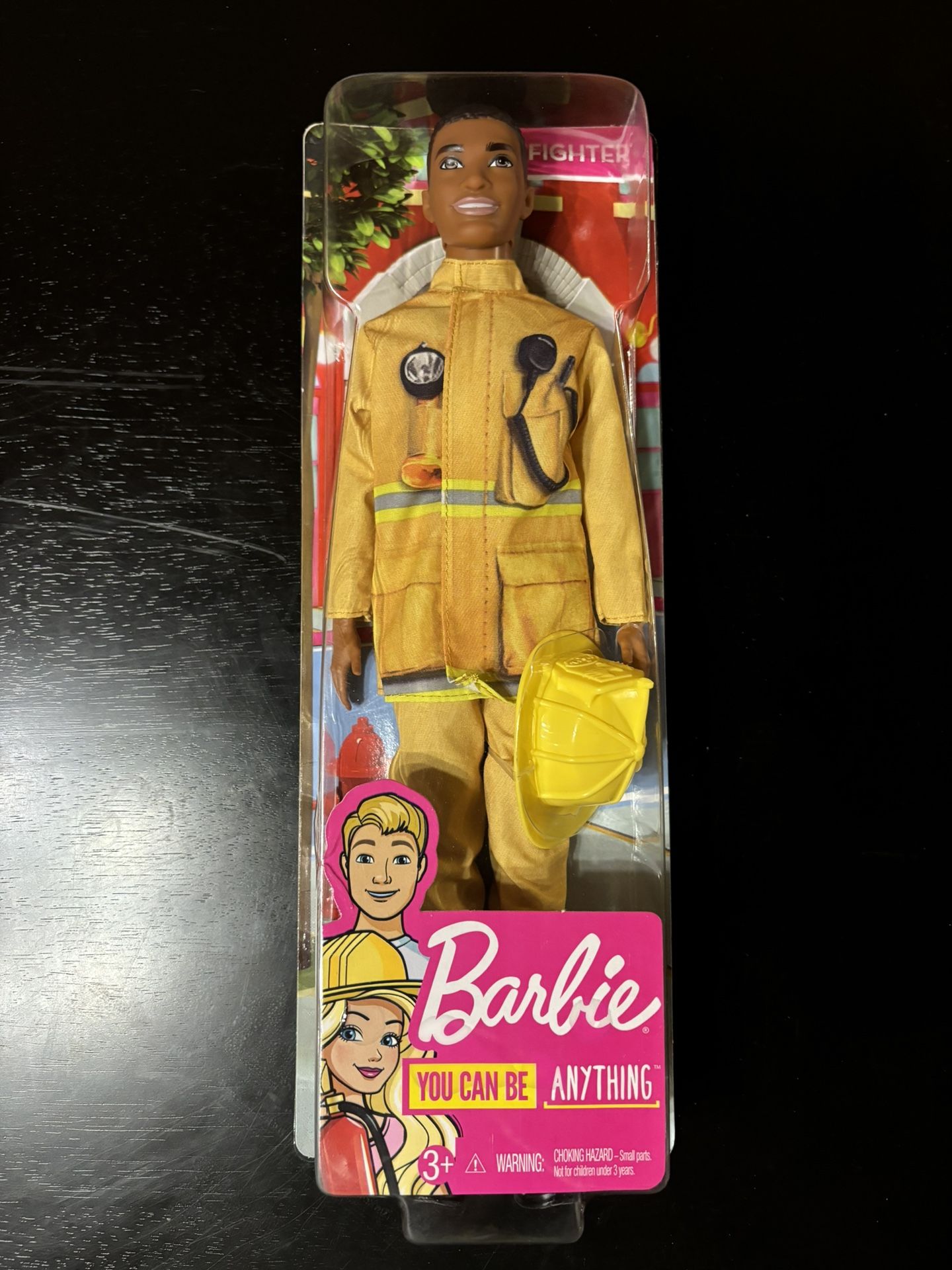 Barbie Careers Ken scuptural Firefighter