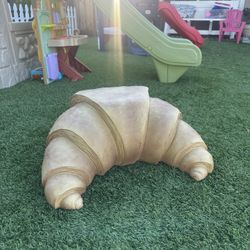 Croissant Footstool Stool Ceramic 
