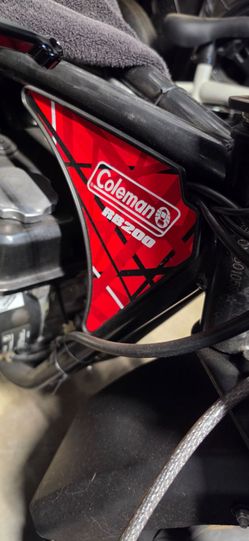 Coleman RB200 Mini Bike with upgrades Read Description