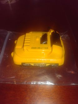 DeWalt 12 volt 2 amp hour battery