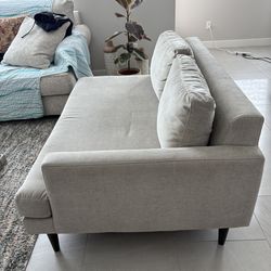 West Elm Haven Sectional (Armless/ Chaise-style piece)