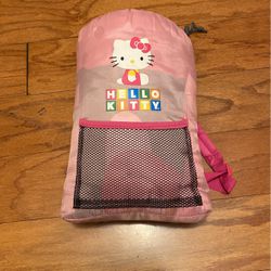 Hello Kitty Sleeping Bag With Carrier 
