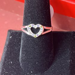Sterling Silver Heart Ring