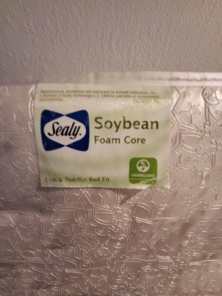 Sealy Soybean Foam Crib Mattress - Retails For $130