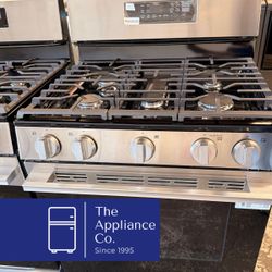 LG STAINLESS STEEL GAS RANGE