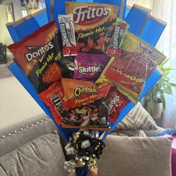 Chips/Candy Bouquet