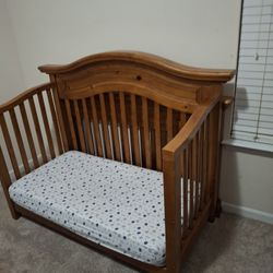 3 in 1 Crib w/mattress