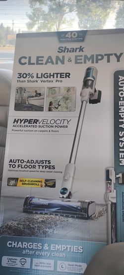 Ninja vacuum clean and empty