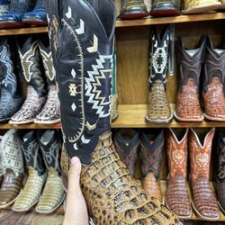 Honey Crocodile Men’s Boots