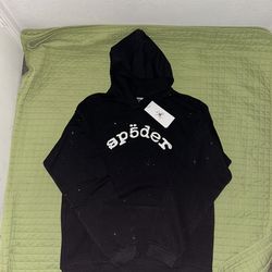 Rimestone spider hoodie