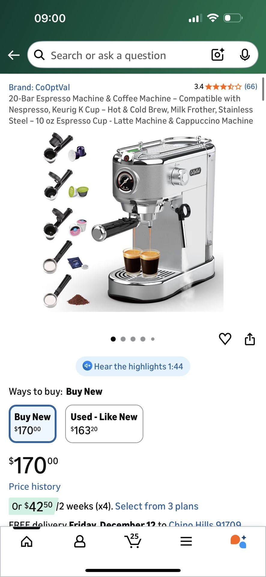 Coffee machine