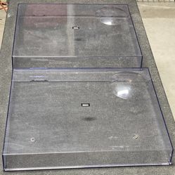 1 Technics 1200/1210MK2 turntable OEM dustcover good cond no cracks $50 Leander Texas