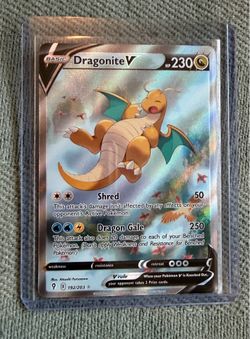 Pokemon Dragonite V alt art Evolving skies 192/203