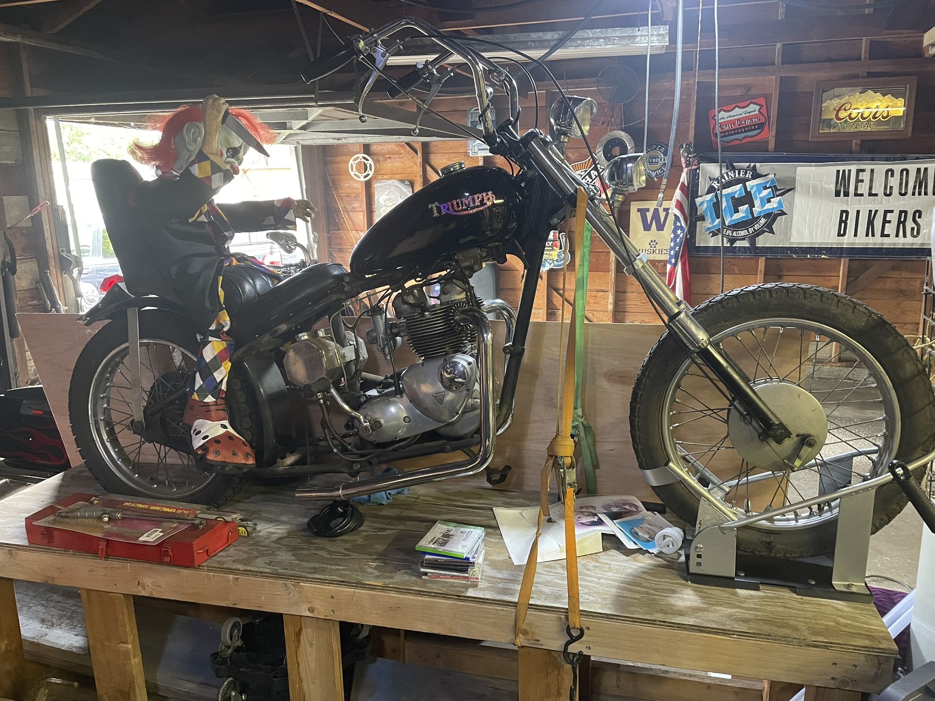 65 Triumph, Chopper Project