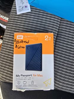 Brand New In The Box My Passport for Mac