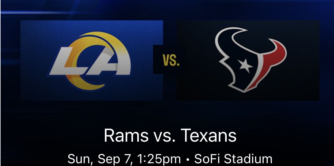 Texans vs Rams