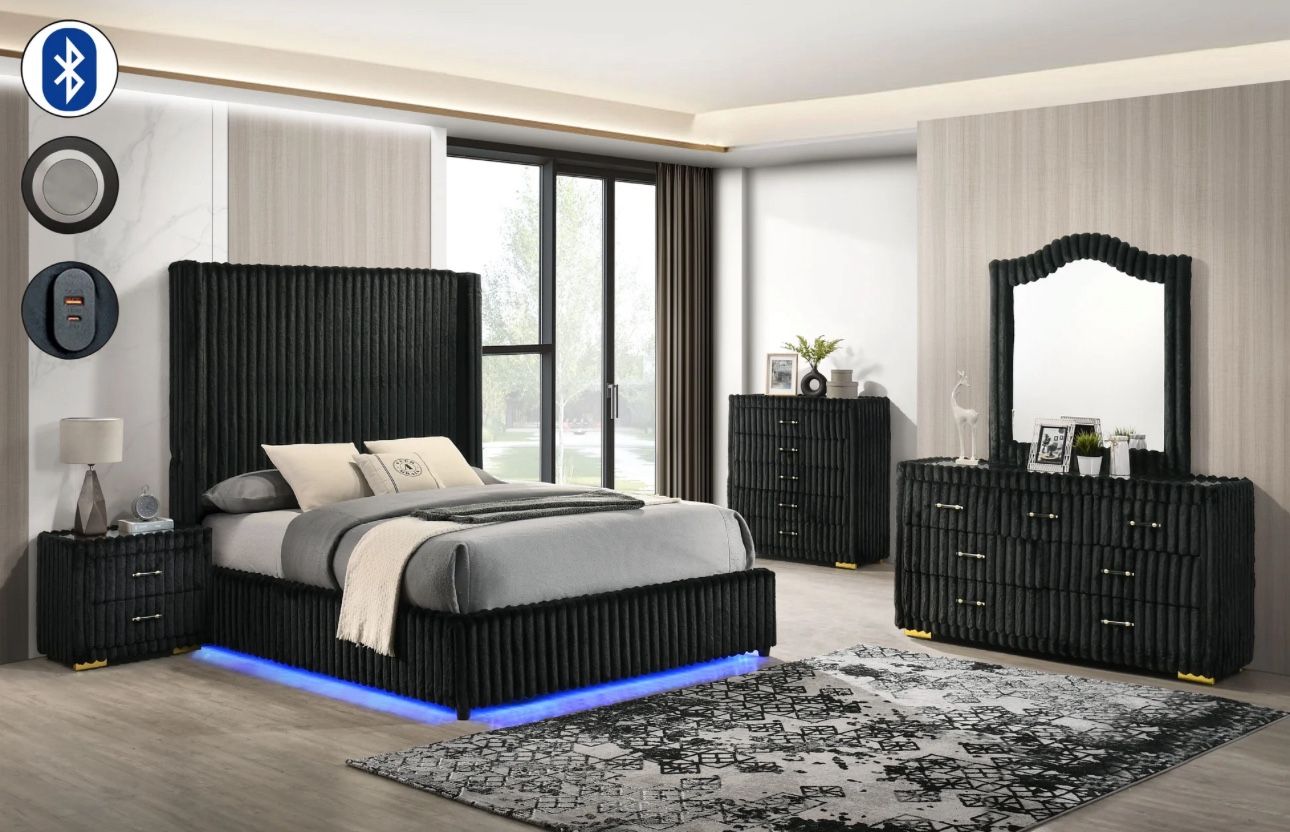 NEW ONLINE BEDROOM LUXURY FURNITURE SET - BED MATTRESS SECTIONAL SOFA AND MORE 