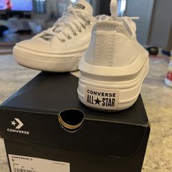 converse flat form shoes