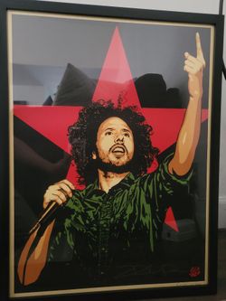 Zach De La Rocha Signed Art Print