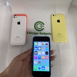 Unlocked iPhone 5c / With Warranty / Desbloqueado Con Garantía 