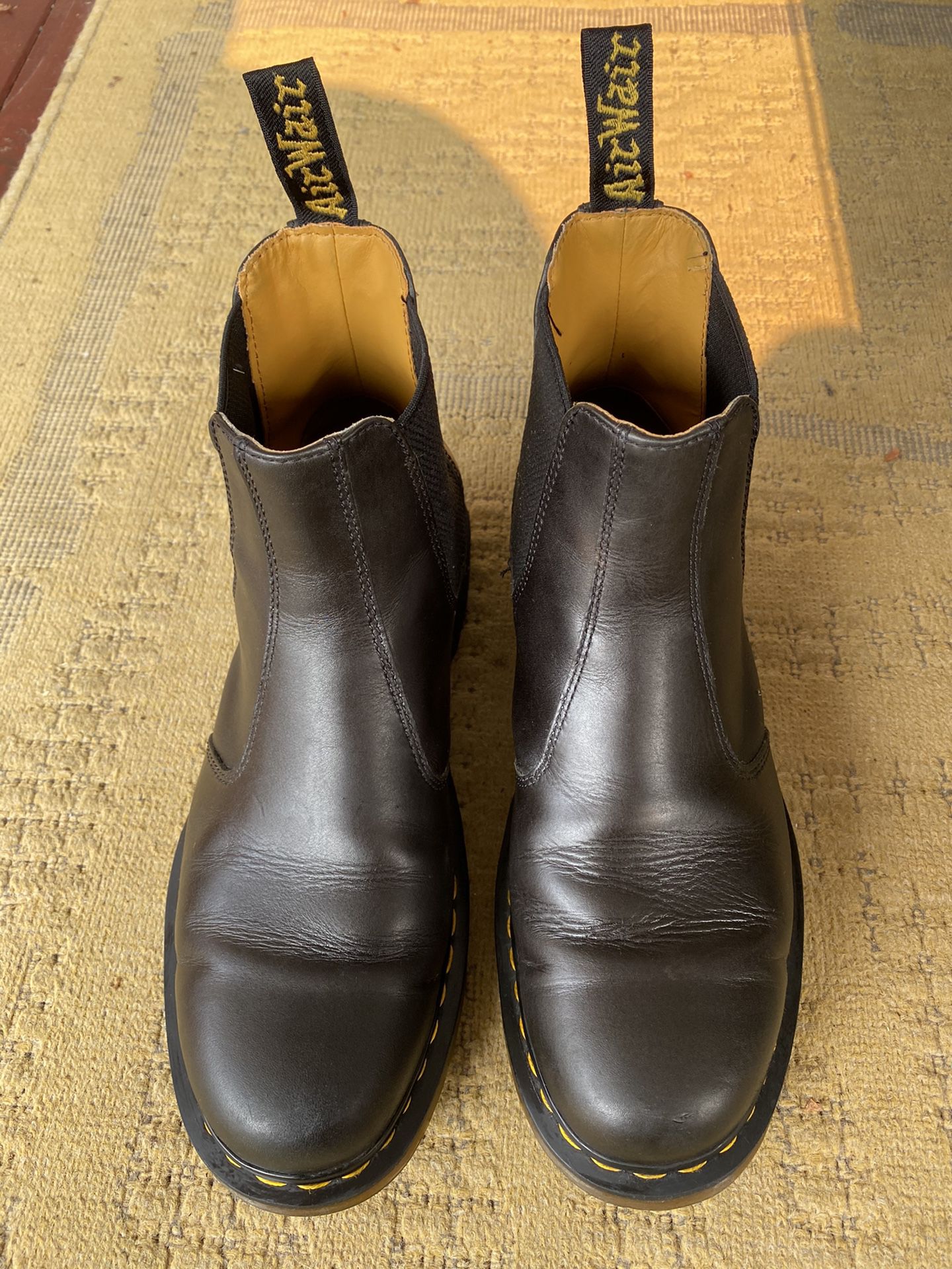 Doc Martens Chelsea boots, black, 12 M US