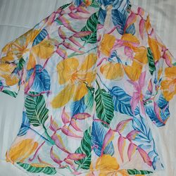 Women's Bathing Suit 2X with Cover Up