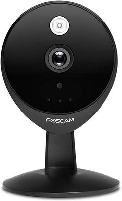 Foscam C2E Full HD 1080P Wireless Security IP Surveillance Camera with Activity Detection Alerts, 115° Wide View Angle Home Baby Pet Camera, Night Vi