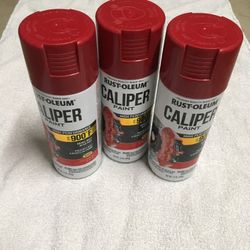 Red caliper spray paint