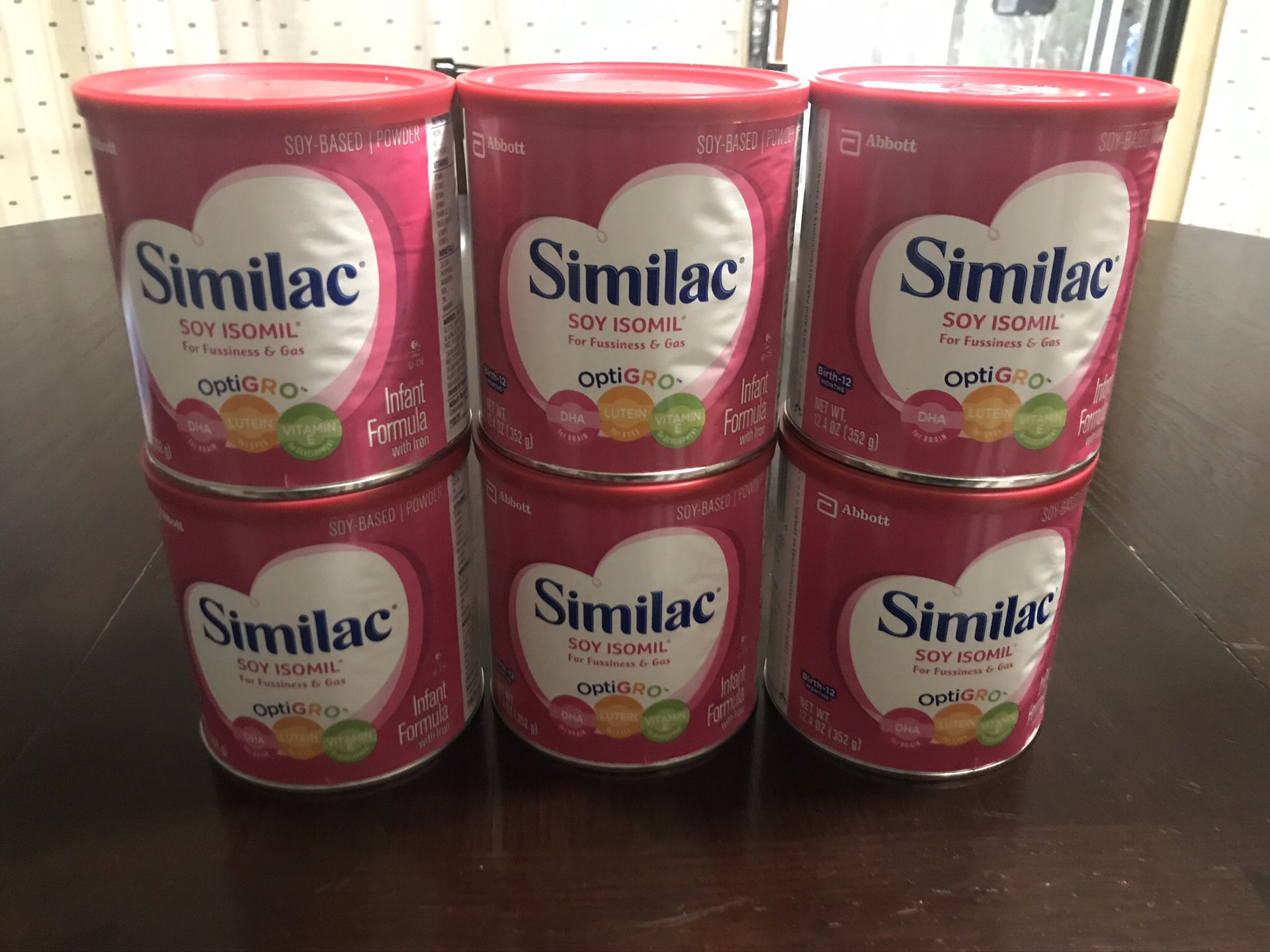 Similac soy isomil 25 cans