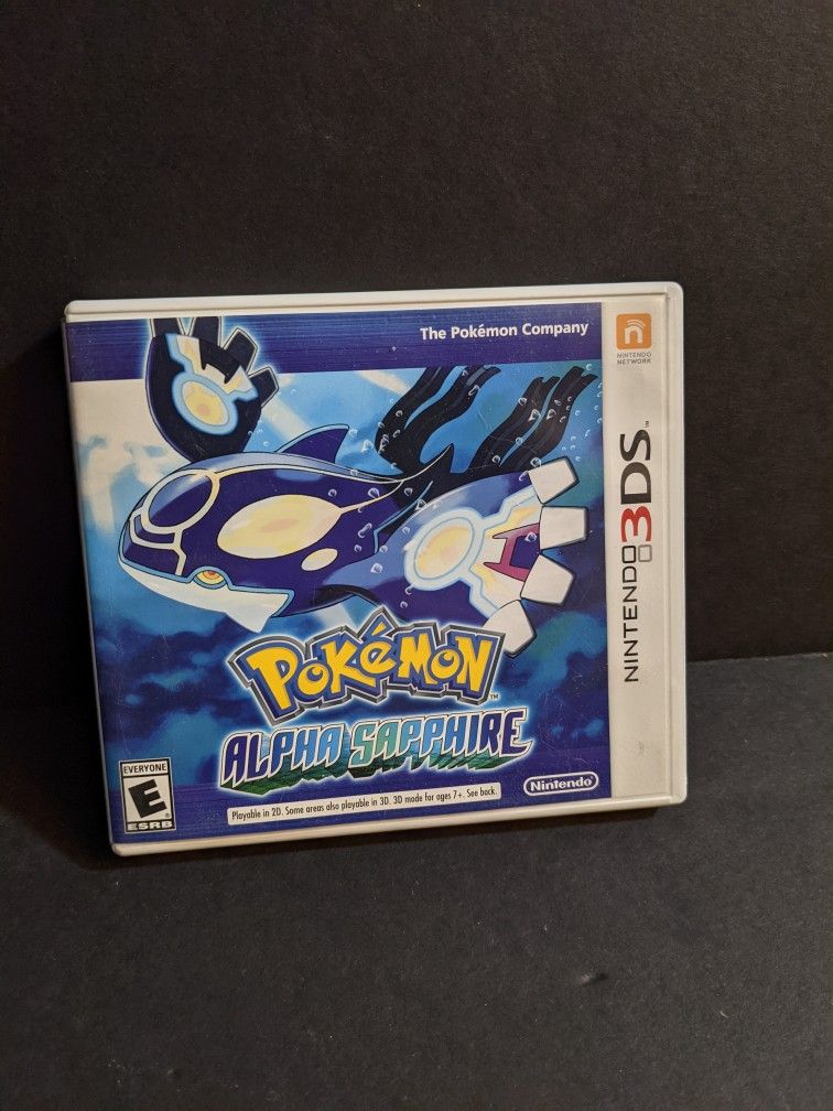 Pokemon Alpha Sapphire Nintendo 3ds