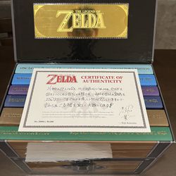 Legend of Zelda Collector’s Edition Game Guide Treasure Chest Set