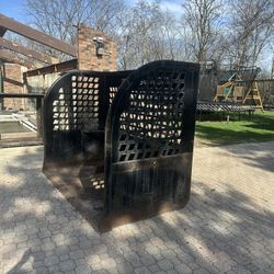 Very large Skid Steer bucket 8’ Wide