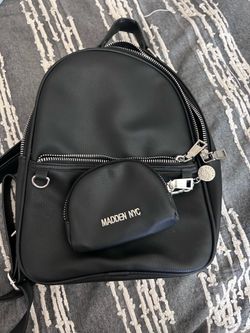Madden black small backpack