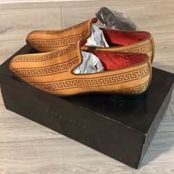 Men’s Tan Designer Loafers – Size 9 – Worn Once –